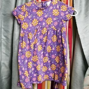 Girls Hanna Andersson 100 (Size 4) Purple Dress